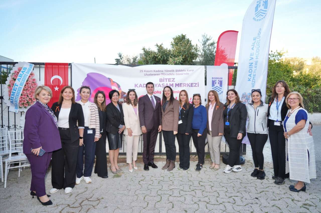 Bodrum Belediyesi’nden 25 Kasım’da Anlamlı Açılış: Bitez Kadın Yaşam Merkezi Açıldı 4